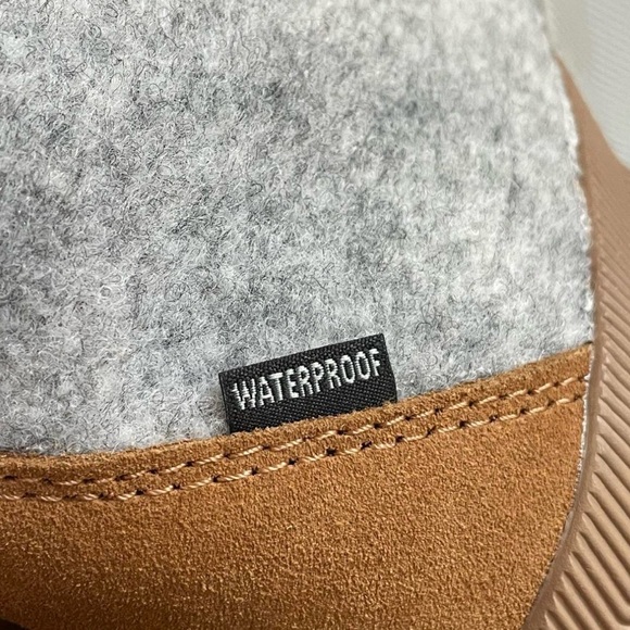 Women's Waterproof Ankle Duck Booties in Brown and Black - Picture 7 of 7